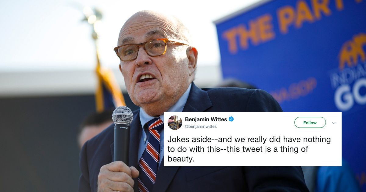 People Are Combing Through Rudy Giuliani's Old Tweets To Create More Websitesâ€”And They Struck Gold ðŸ˜‚