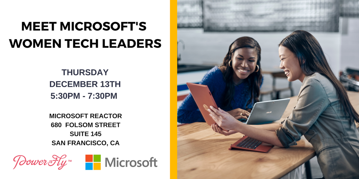 Meet Microsoft’s Women Tech Leaders