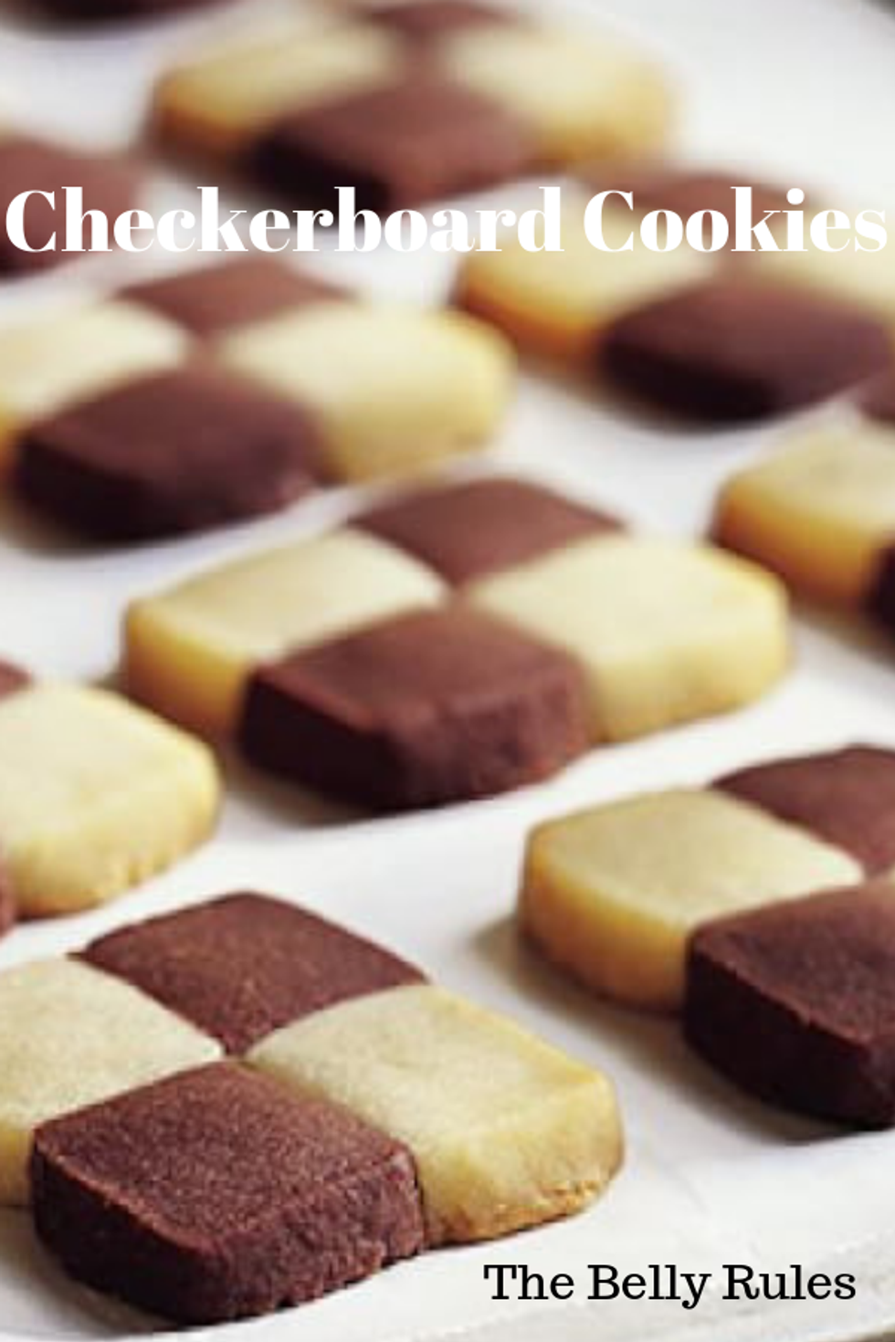 Checkerboard Cookies My Recipe Magic