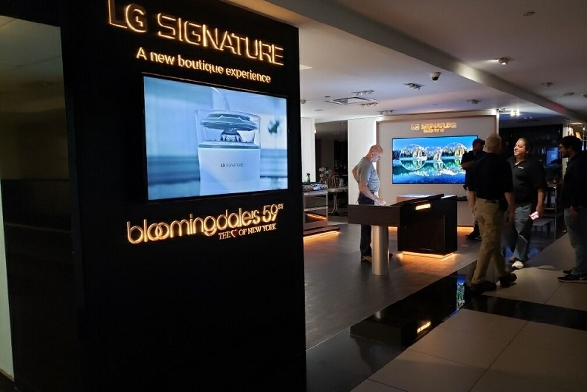 LG SIGNATURE Appliances and TVs Now Available at Bloomingdale’s Flagship Store