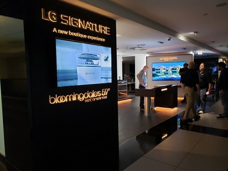 LG SIGNATURE Appliances and TVs Now Available at Bloomingdale’s Flagship Store