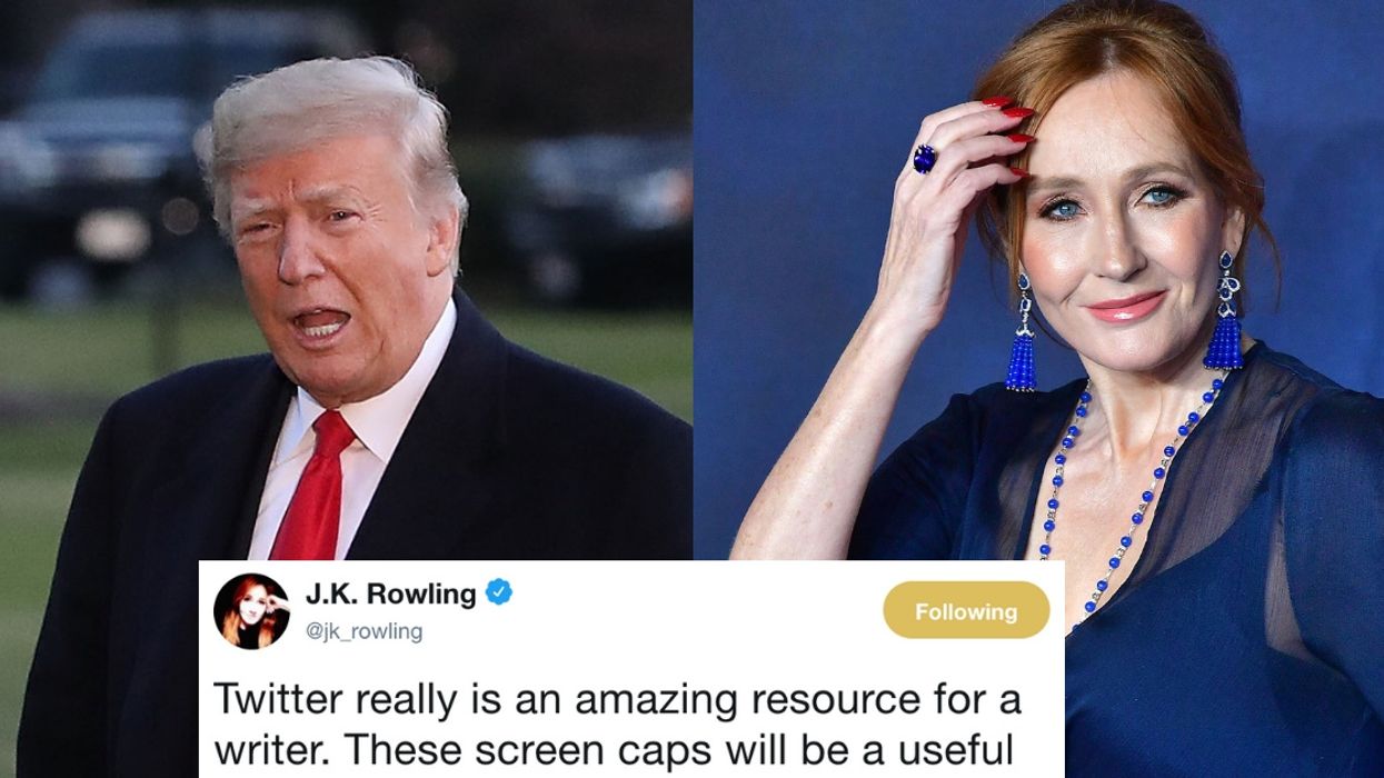 J.K. Rowling Just Burned Donald Trump With A Sarcastically Savage Tweet After His Morning Tweetstorm