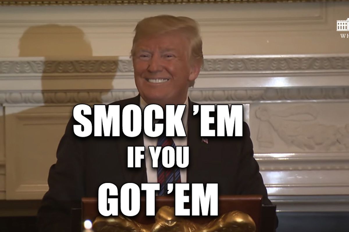 President Grandpa. Wonkagenda For Mon., Dec. 10, 2018