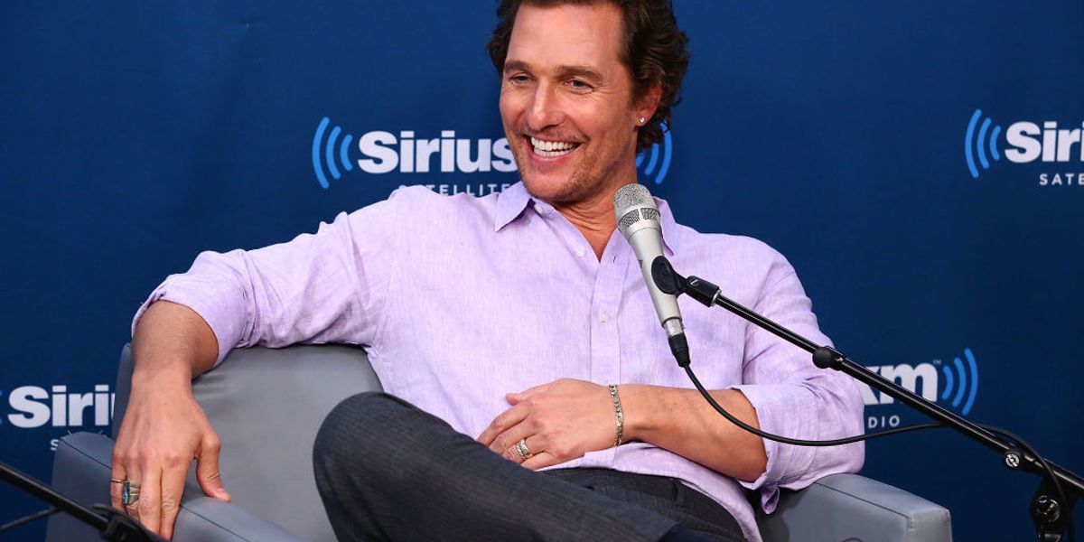 You can now fall asleep listening to Matthew McConaughey's voice