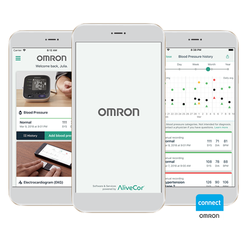 teams up with Omron to let Alexa monitor blood pressure