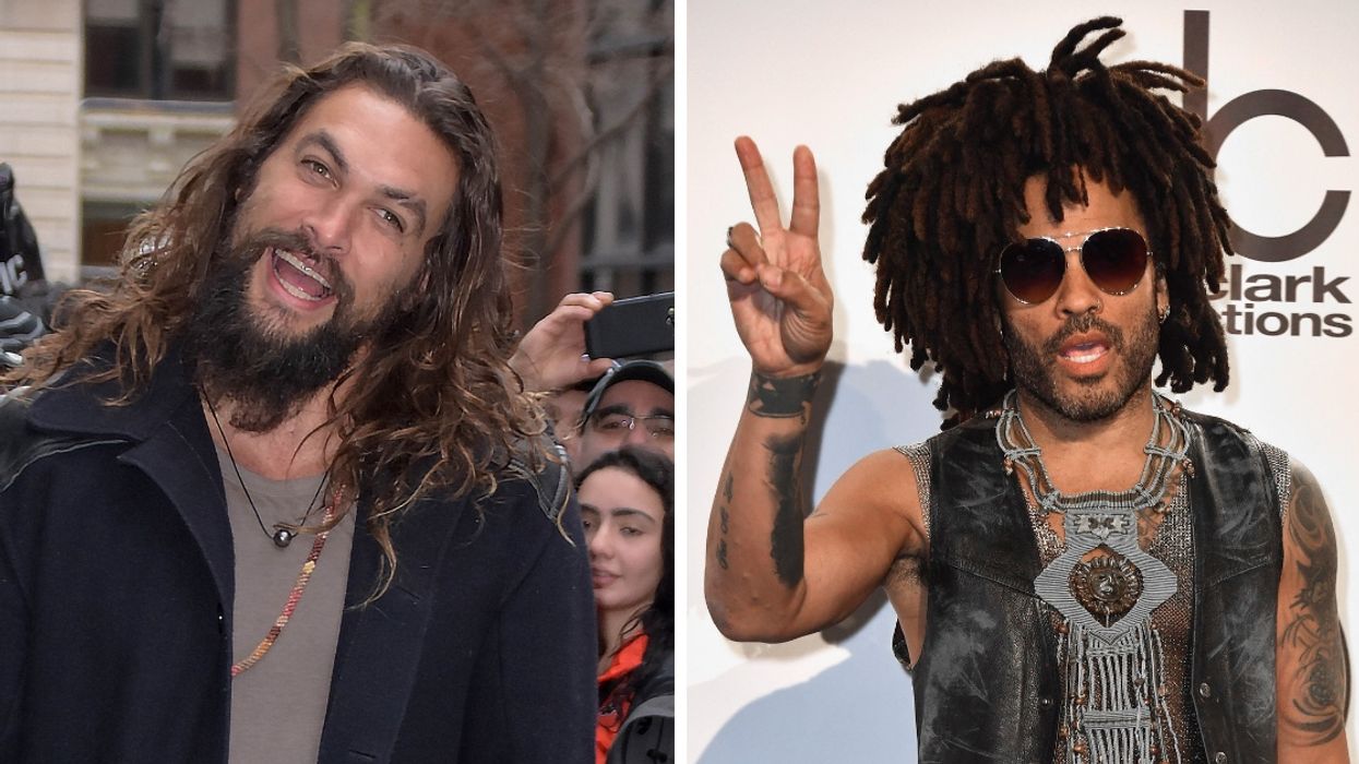 Jason Momoa And Wife Lisa Bonet's Ex-Husband Lenny Kravitz Just Got Some Badass Matching Rings