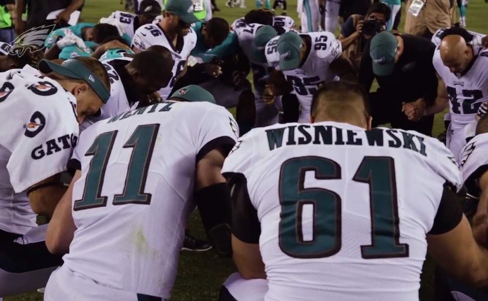 Christian players on NFL's top team talk about the faith that binds