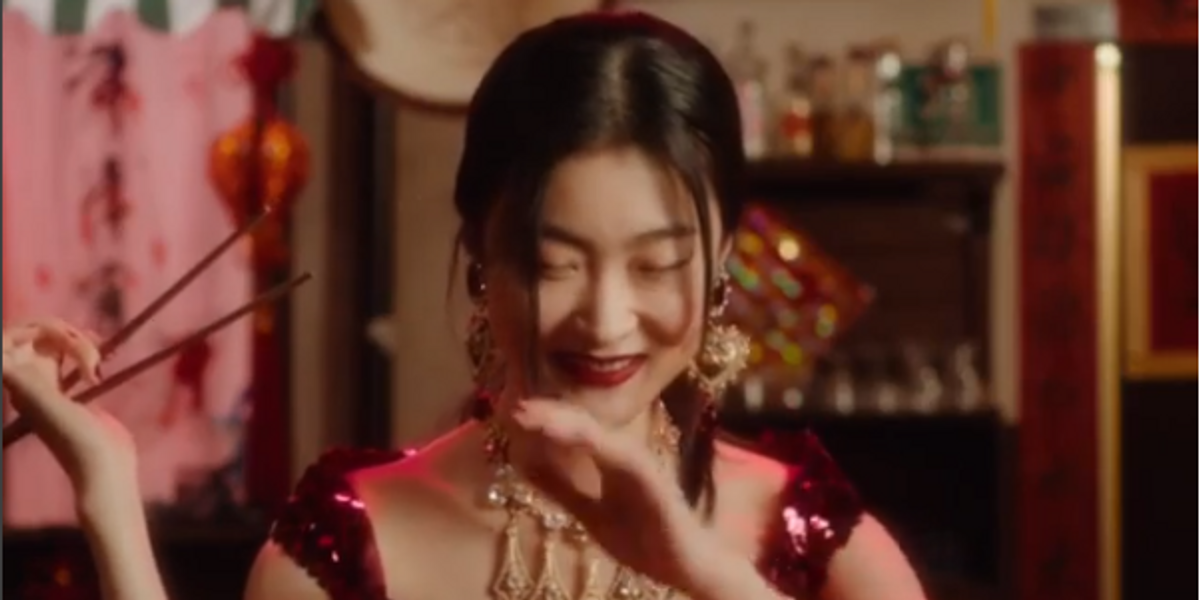 Dolce & Gabbana's New Ad Shows A Chinese Woman Struggling To Use Chopsticks