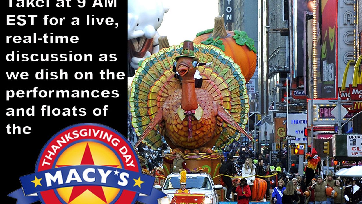 Team Takei 2018 Macy's Thanksgiving Day Parade: Live Chat & Discussion