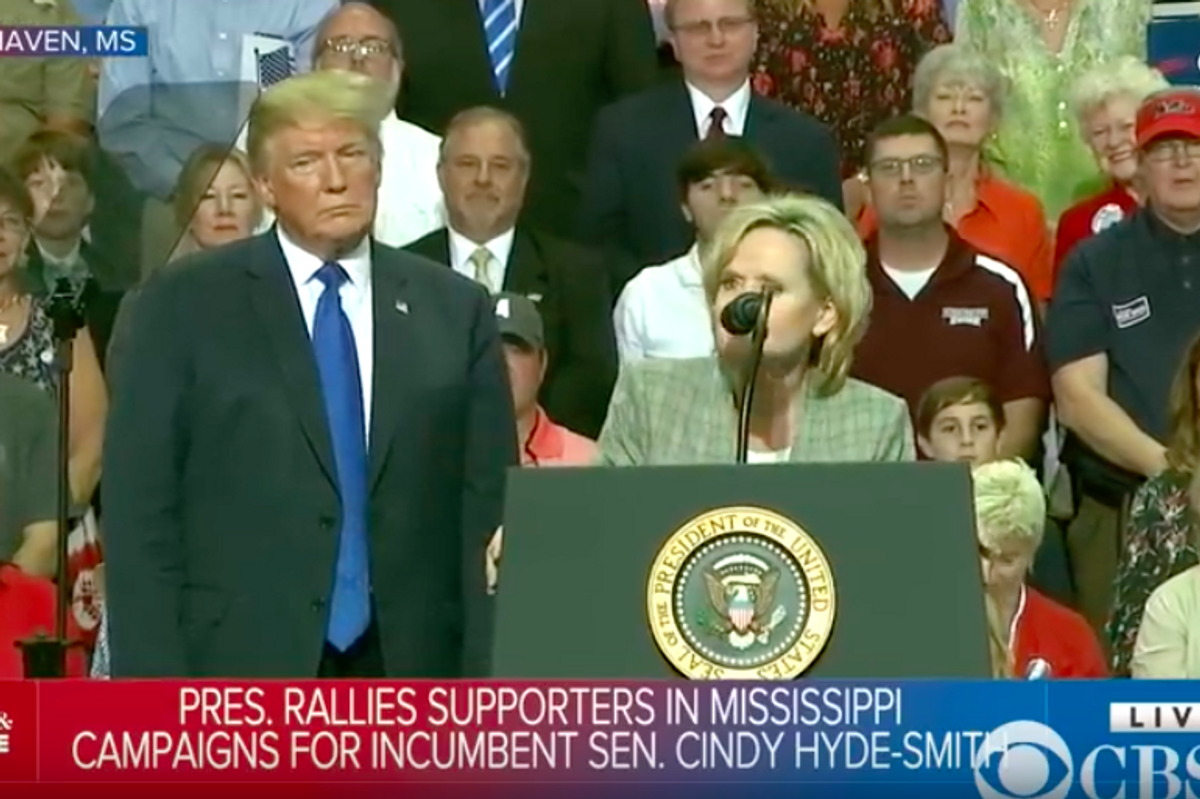 How Is Cindy Hyde-Smith Embarrassing Mississippi Today?