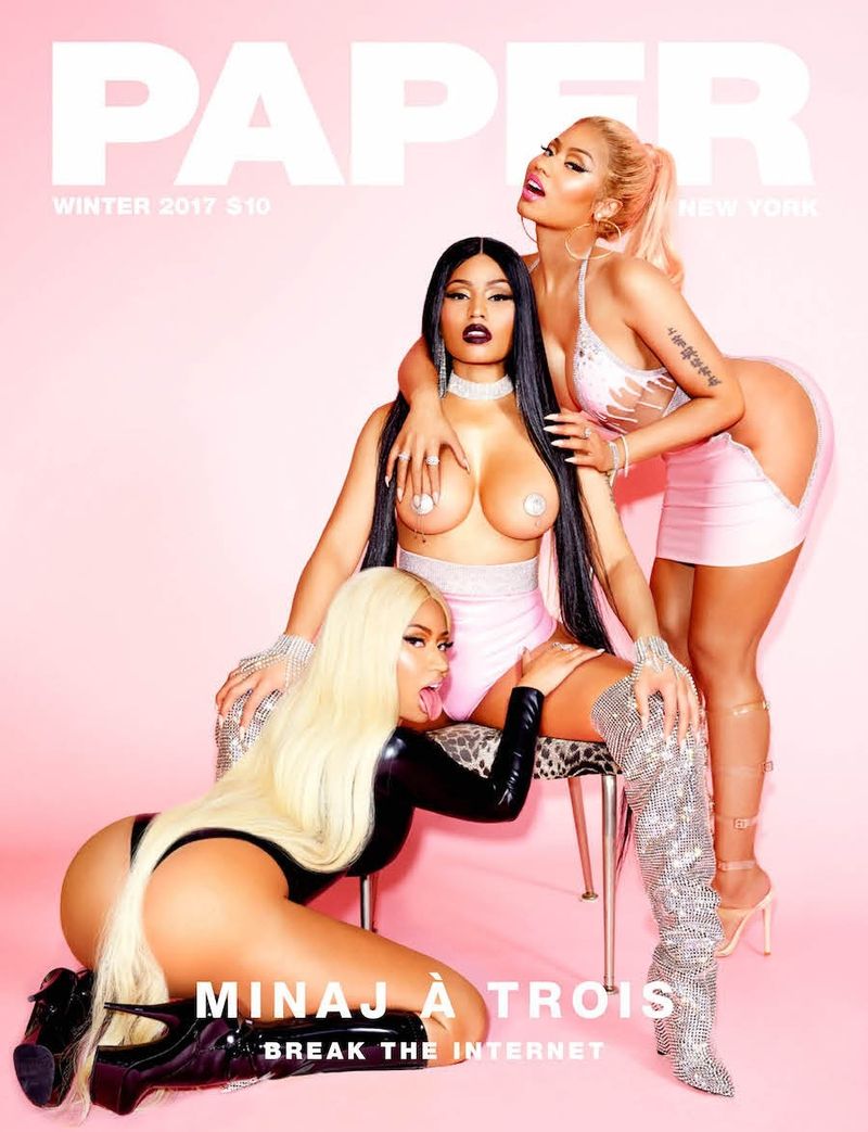 See Nicki Minaj s Stunning Break The Internet Cover Story PAPER  