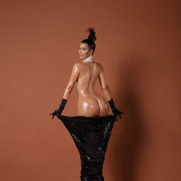 Naked kim k Kim Kardashian