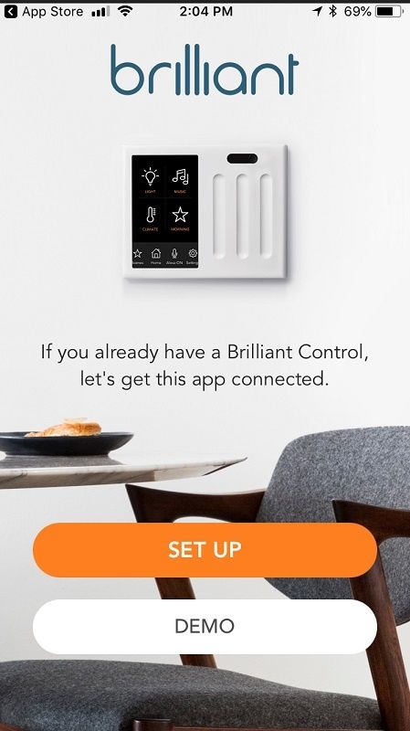 brilliant home control