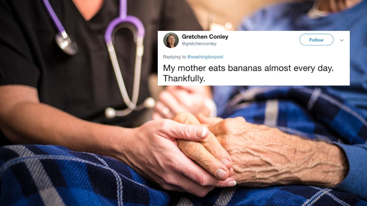 Woman Shares Story Of How Doctors Said Her Mother Was Dying When All She Really Needed Was Bananas