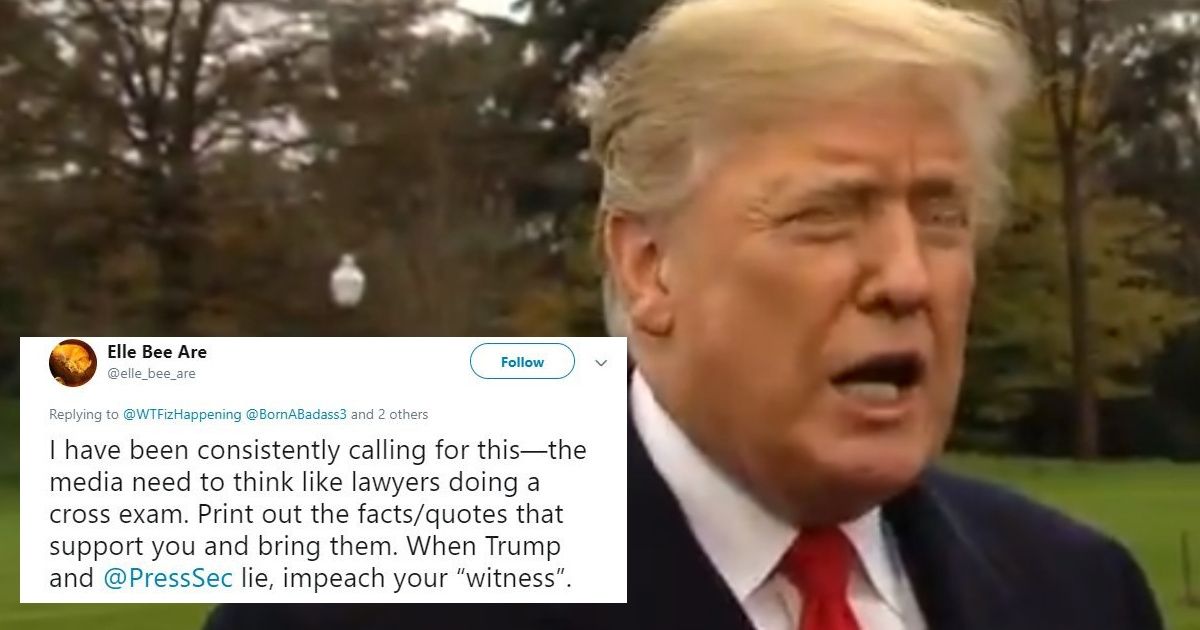 CBS Reporter Fact-Checks Trump Right To His Faceâ€”And People Are Loving It ðŸ™Œ