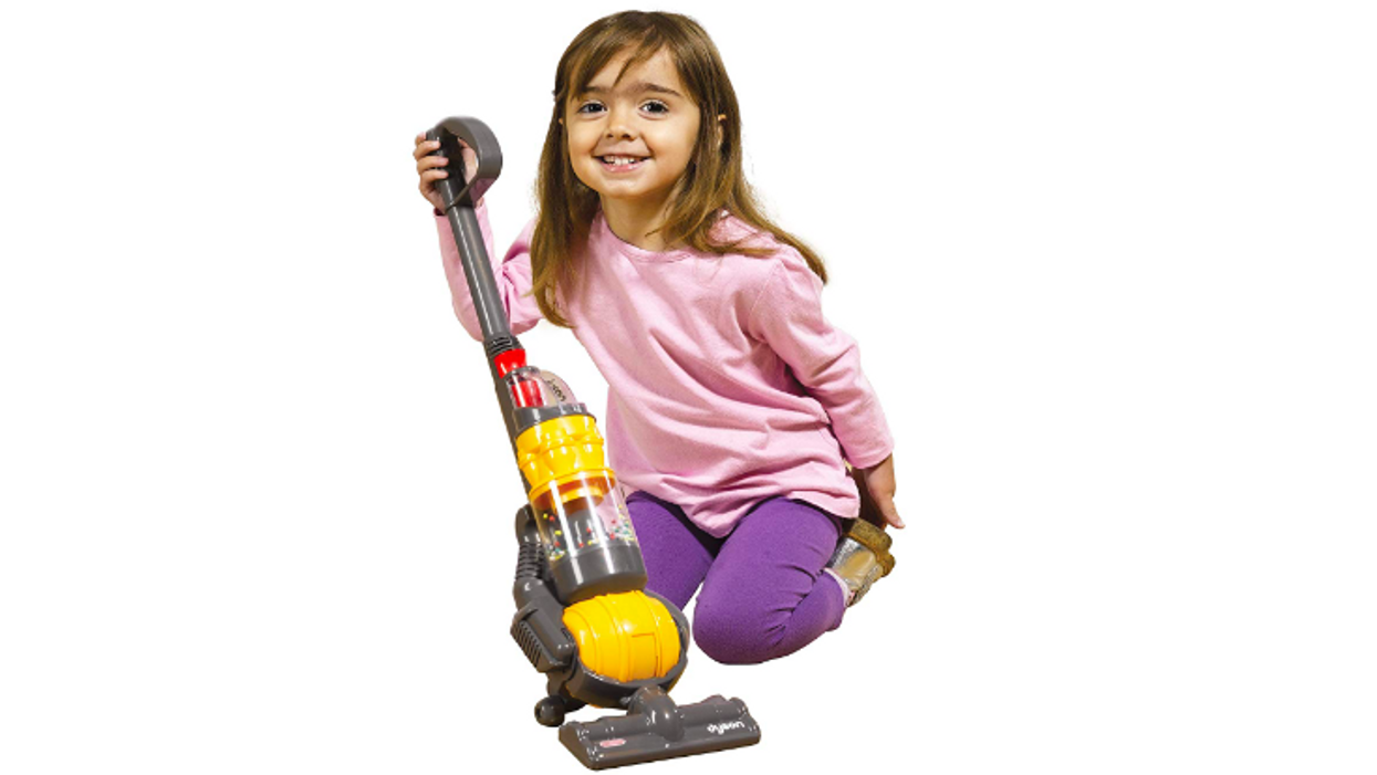 Dyson has made a toy vacuum that actually works, in case you want to trick your kids into doing chores