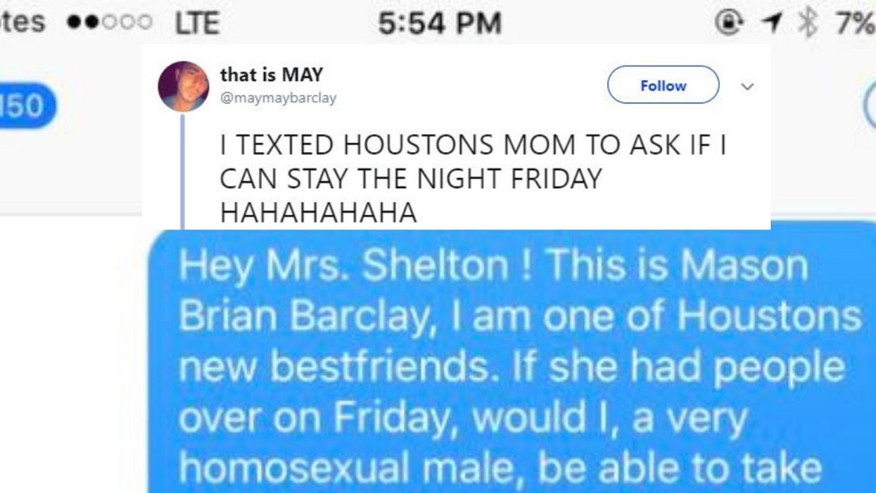 Mom's Response To Daughter's Gay Best Friend Asking If He Can Sleep Over Is Pure Brilliance π