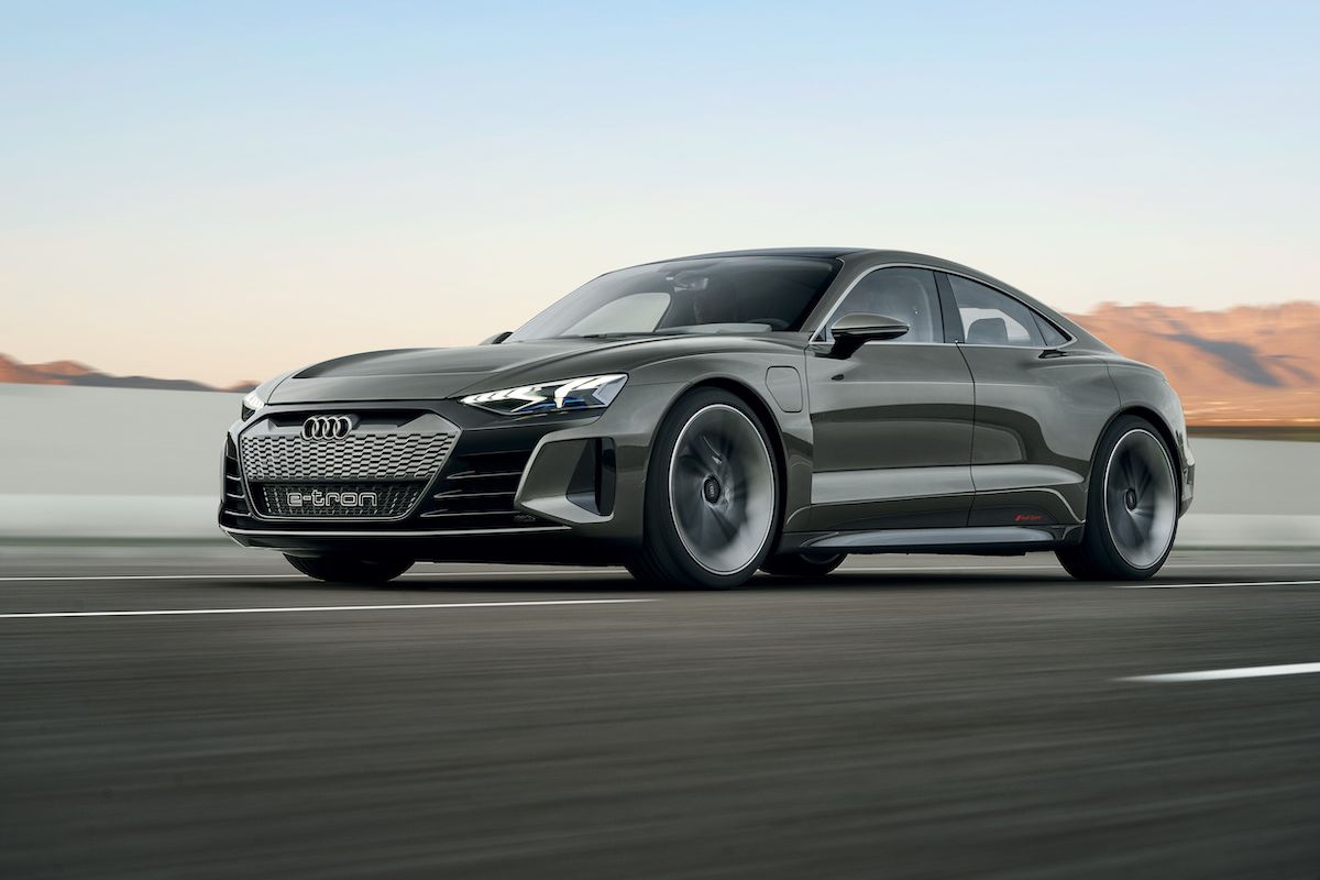 The Audi E-Tron GT is a Porsche-powered EV for Tony Stark