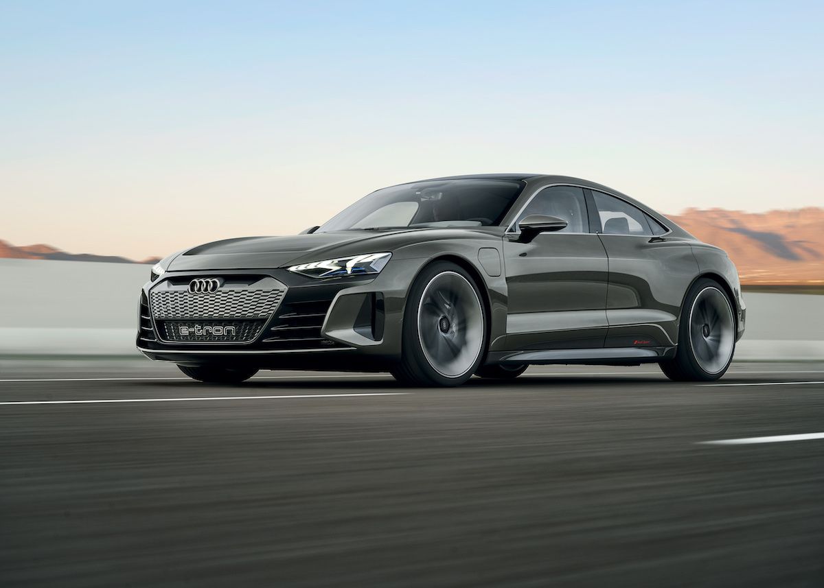 The Audi E-Tron GT is a Porsche-powered EV for Tony Stark