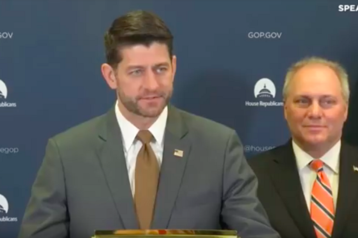 Super-Speaker Paul Ryan Says Soulful Goodbye To House, Just Kidding, He Sux