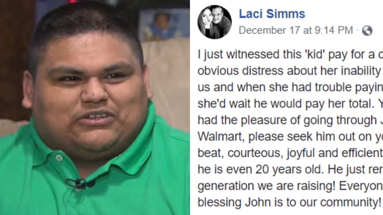 Teen Cashier Pays Distressed Woman's Grocery Bill—So The Internet Is Repaying His Kindness ❤️