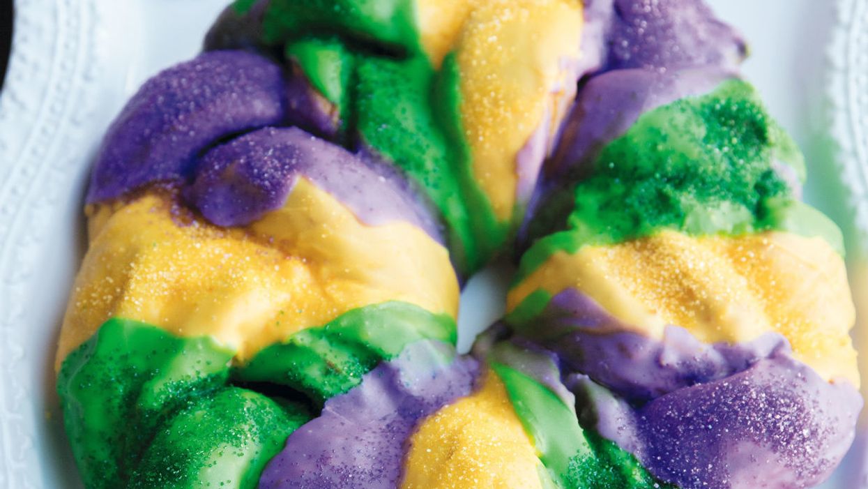 Now there's a party just to celebrate King Cake and we're getting our forks ready