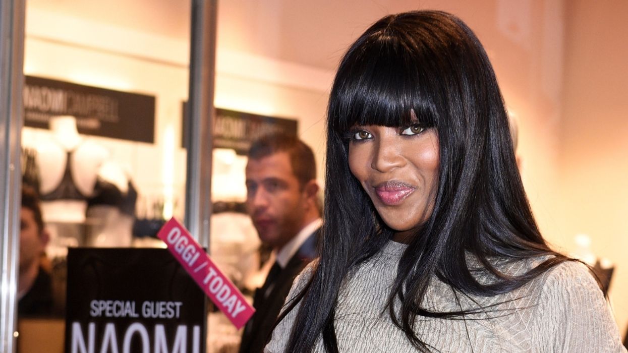 Naomi Campbell Stuns In Instagram Photo Revealing Her Natural Hair