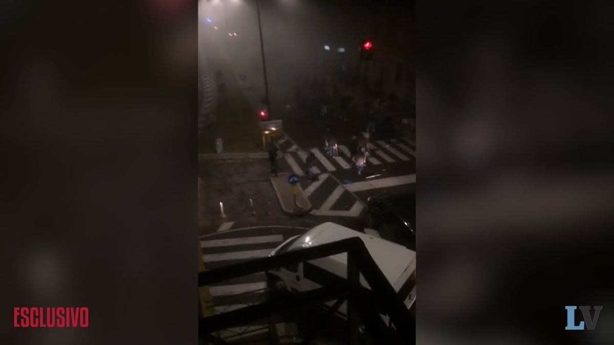 Ecco il video con i tafferugli avvenuti in via Novara a Milano prima di Inter-Napoli