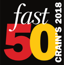 Bluecore Ranks #13 On Crain’s 2018 Fast 50