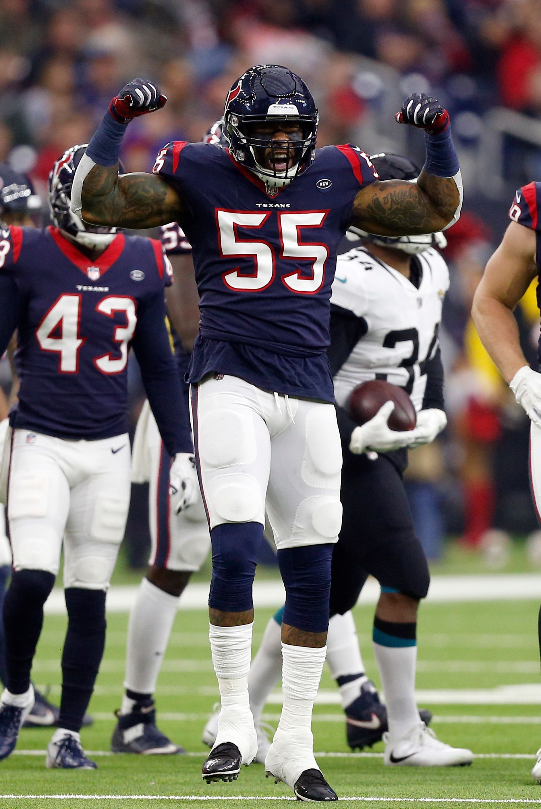 Texans clinch AFC South after 20-3 win over Jaguars