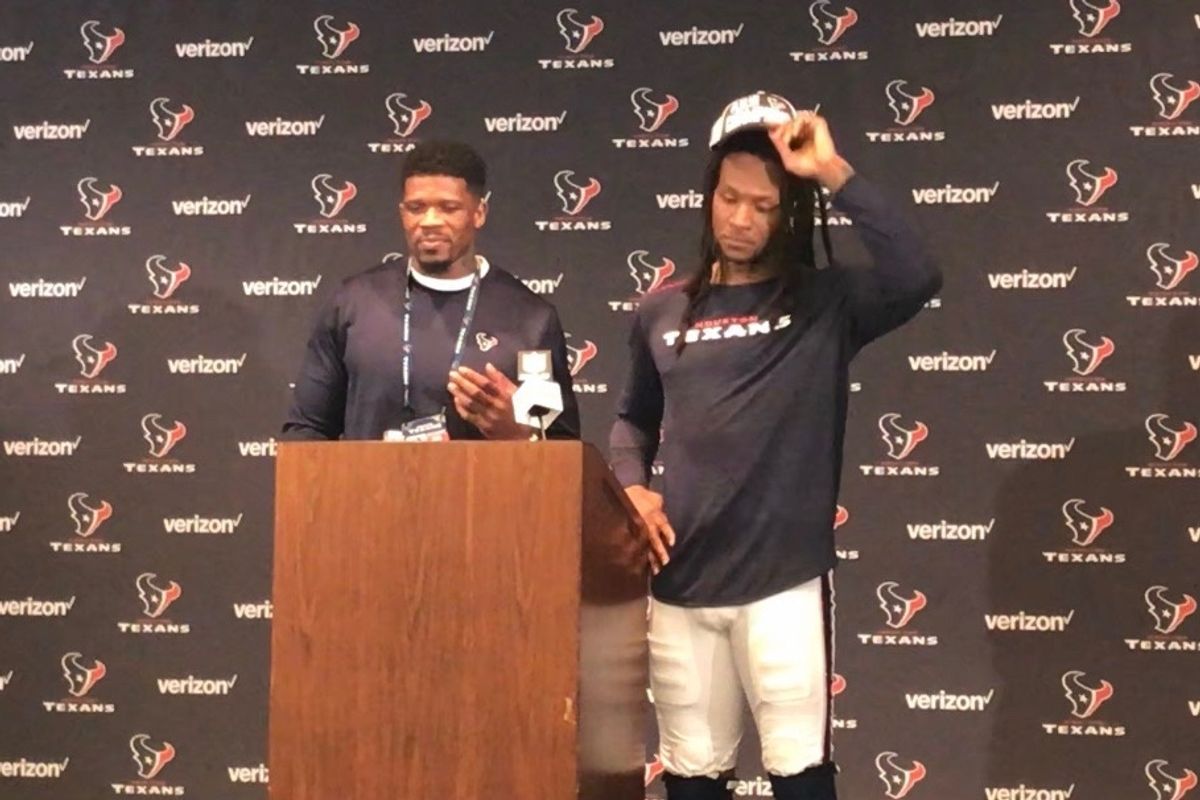 Another round of Hopkins vs. Ramsey goes to the Texans WR