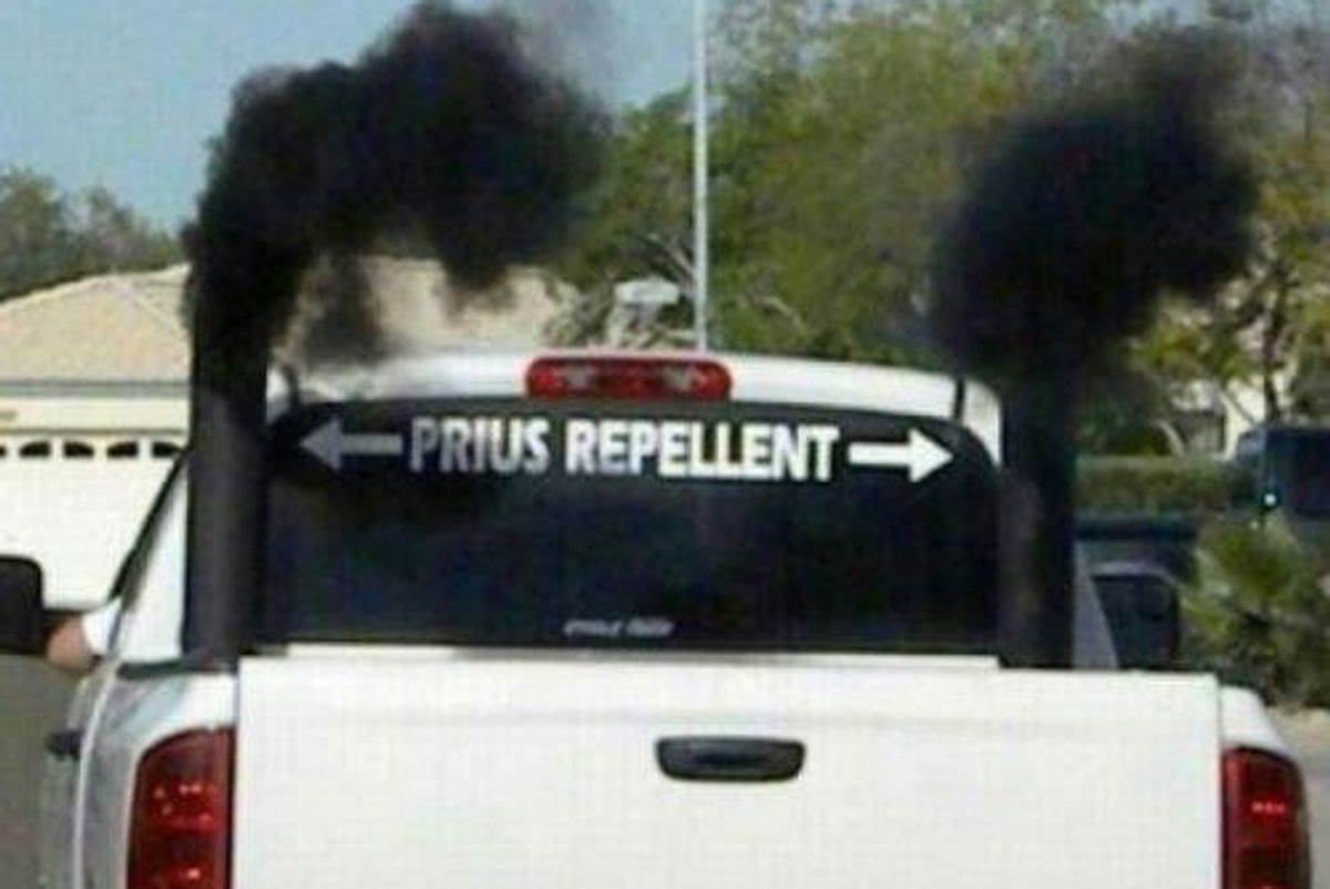Jerk Babies With Big Diesels Find Exciting Way To Annoy Liberals: 'Rollin' Coal'