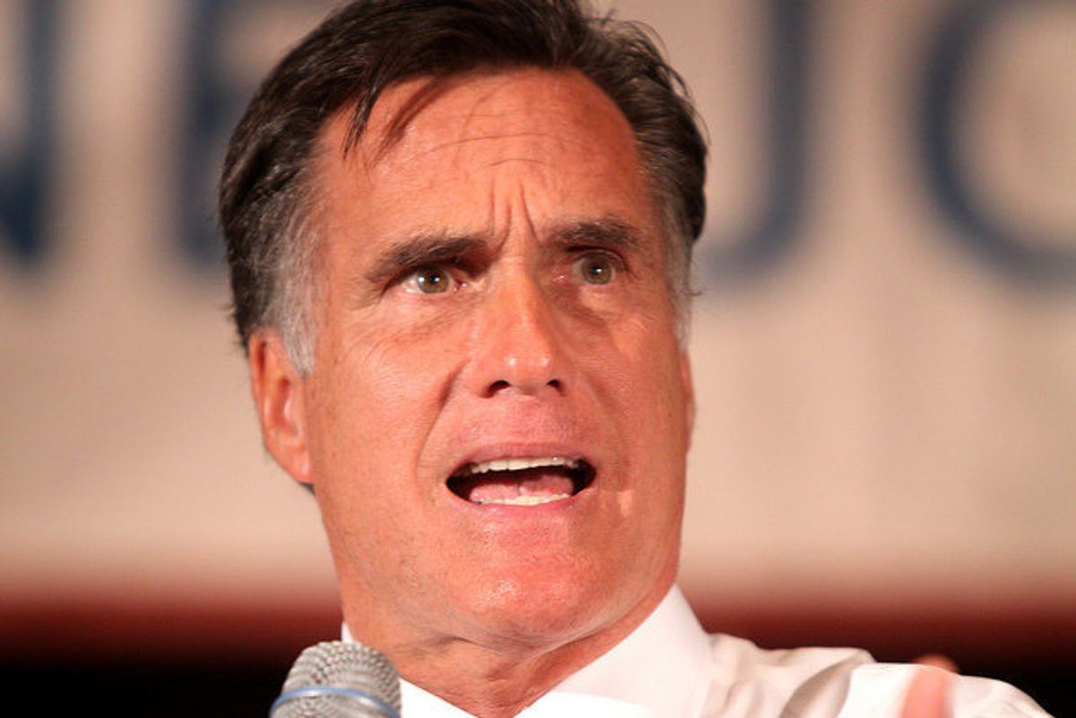 Trump Endorses Mitt Romney, Who Just Can't Thank That Awful Nazi-Lover Enough