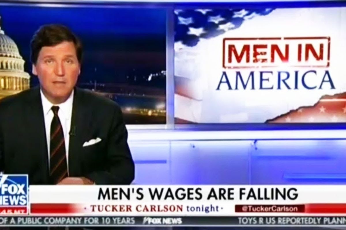 Tucker Carlson Wishes Women Would Stop Destroying America By Having Jobs