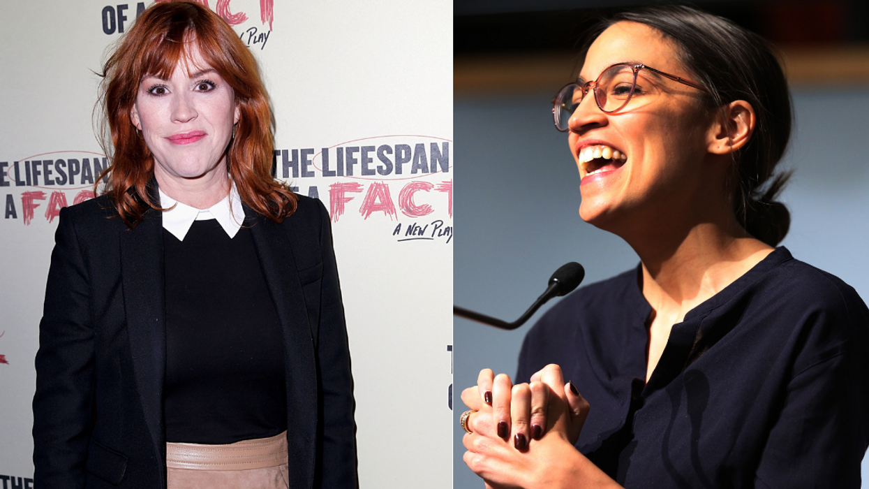 Molly Ringwald And Ally Sheedy Welcome Alexandria Ocasio-Cortez To 'The Breakfast Club' After Viral Video