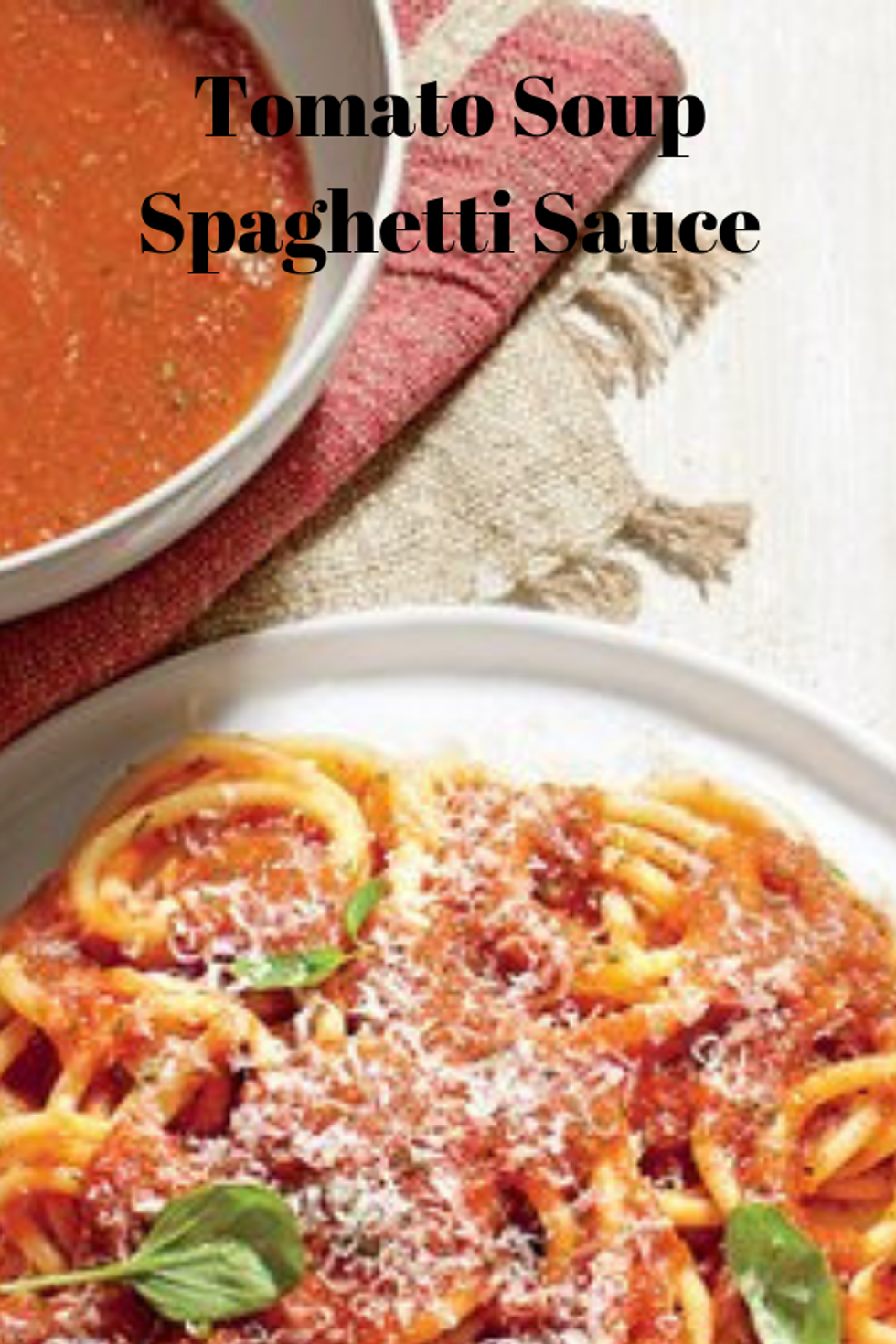 Tomato Soup Spaghetti Sauce My Recipe Magic