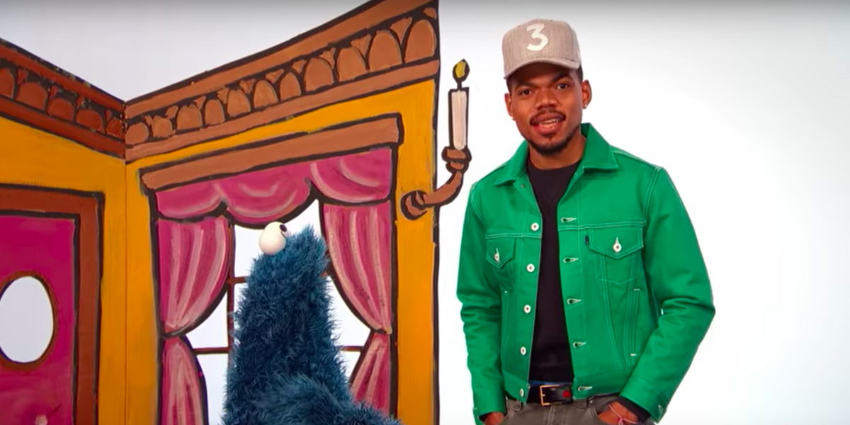 Chance The Rapper Visits 'Sesame Street'