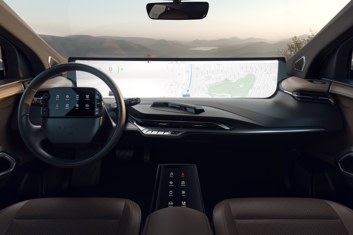 Byton’s production-ready electric car looks even more futuristic than the concept
