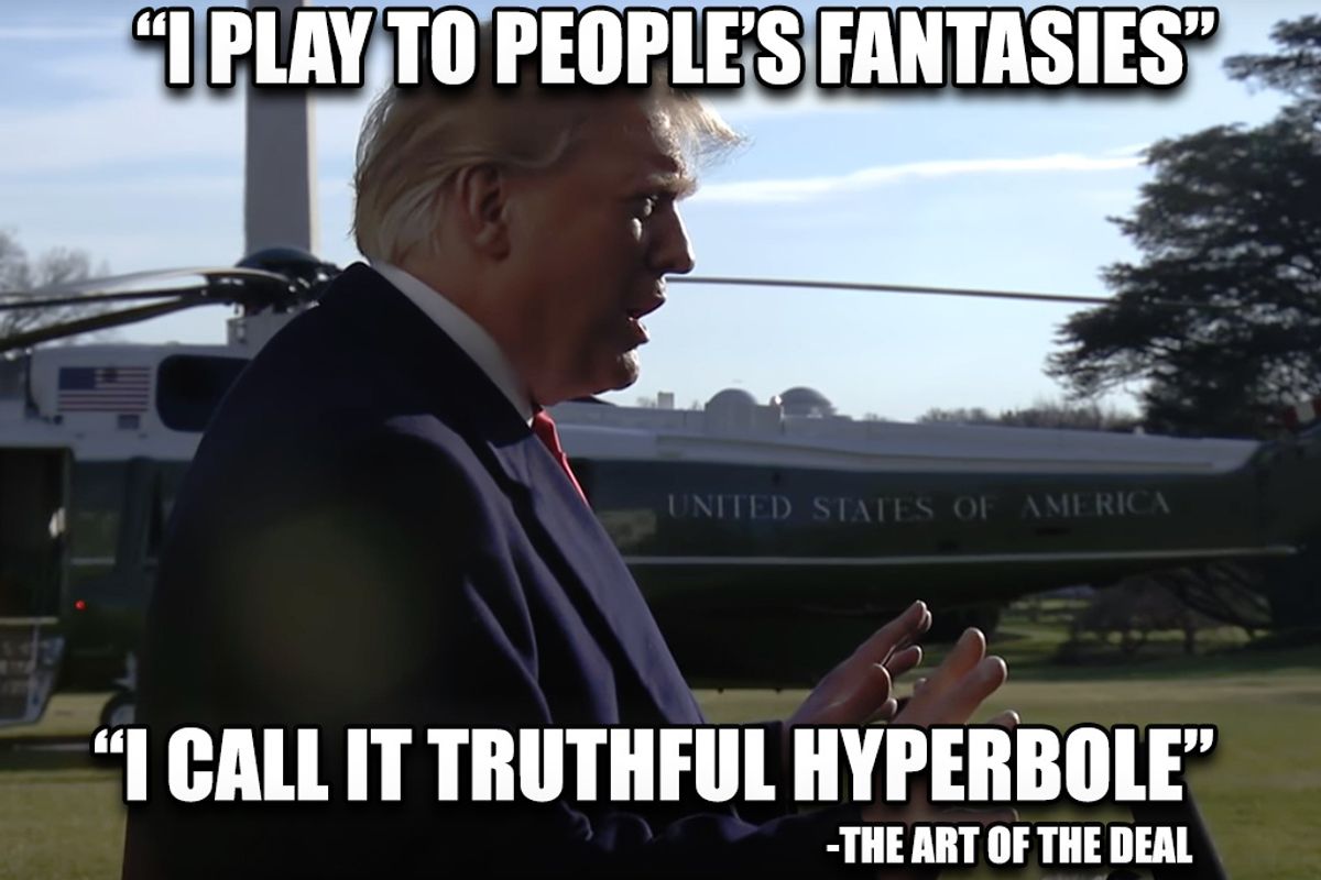President Sh*tmouth. Wonkagenda For Tues., Jan. 8, 2019