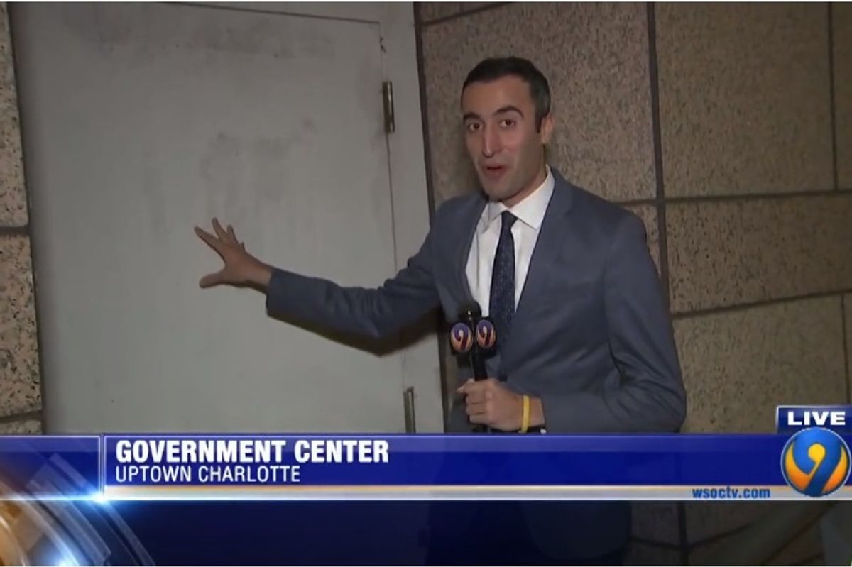 Fraudy NC Election Pastor Man Sets Land-Speed Record Out Fire Door