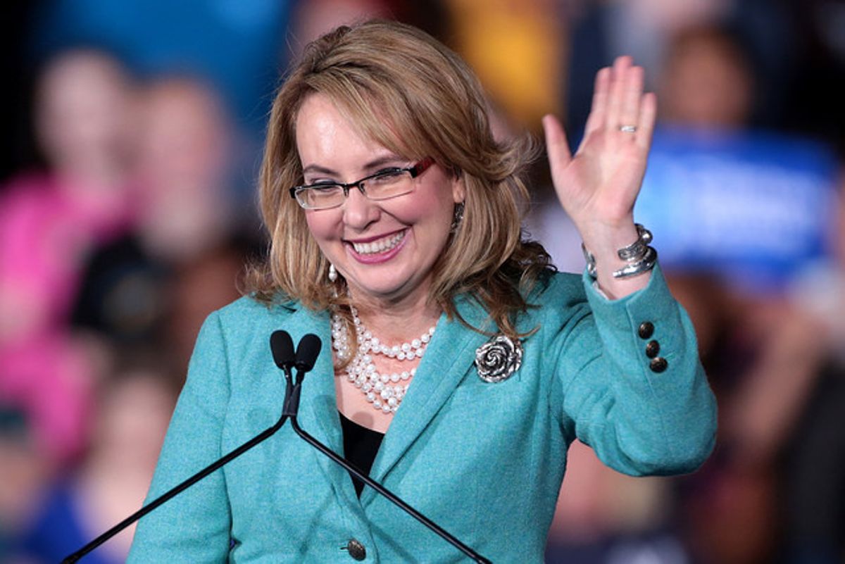Gabby Giffords Was Shot Eight Years Ago. Yesterday, She Helped Introduce A Dem Gun Bill.