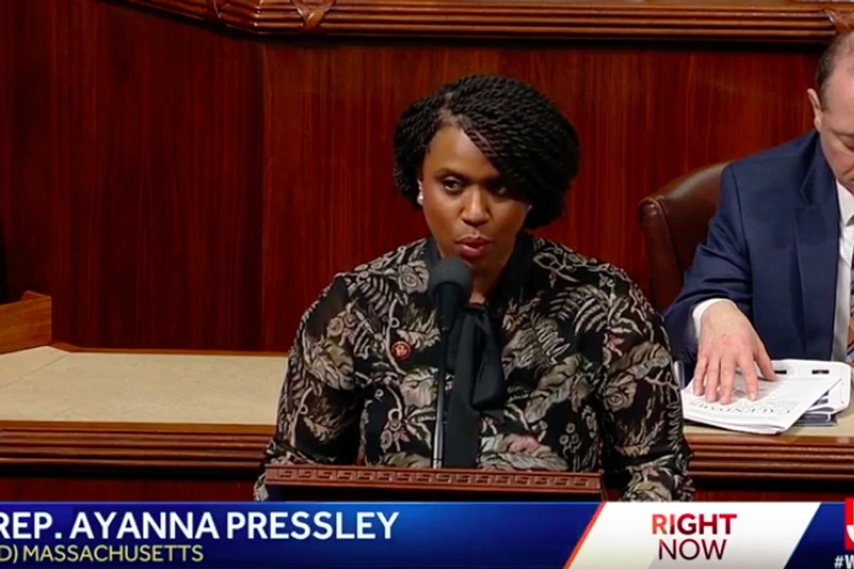 Badass Rep. Ayanna Pressley Murders Trump On House Floor, Secret Service Notified