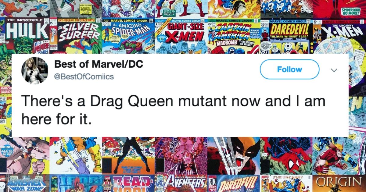 Marvel Just Revealed Their First Ever Drag Queen Superheroâ€”And We Are Living For It ðŸ™Œ