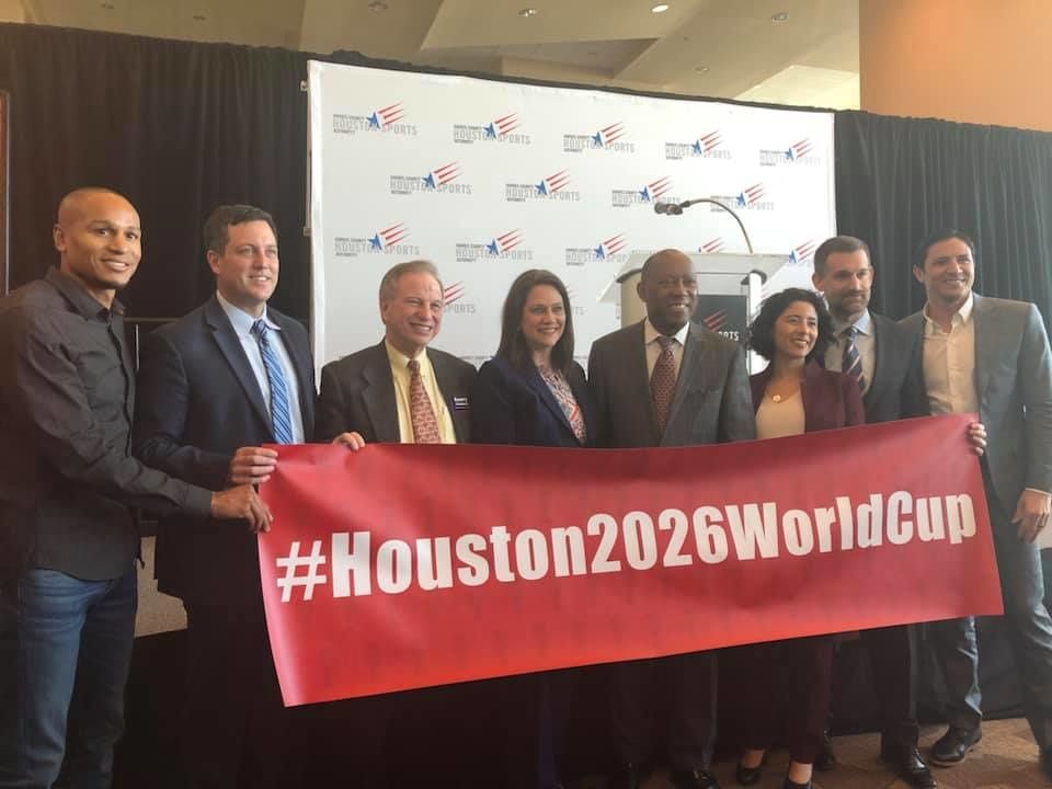 Arnold set to boost Houston's bid to host 2026 World Cup