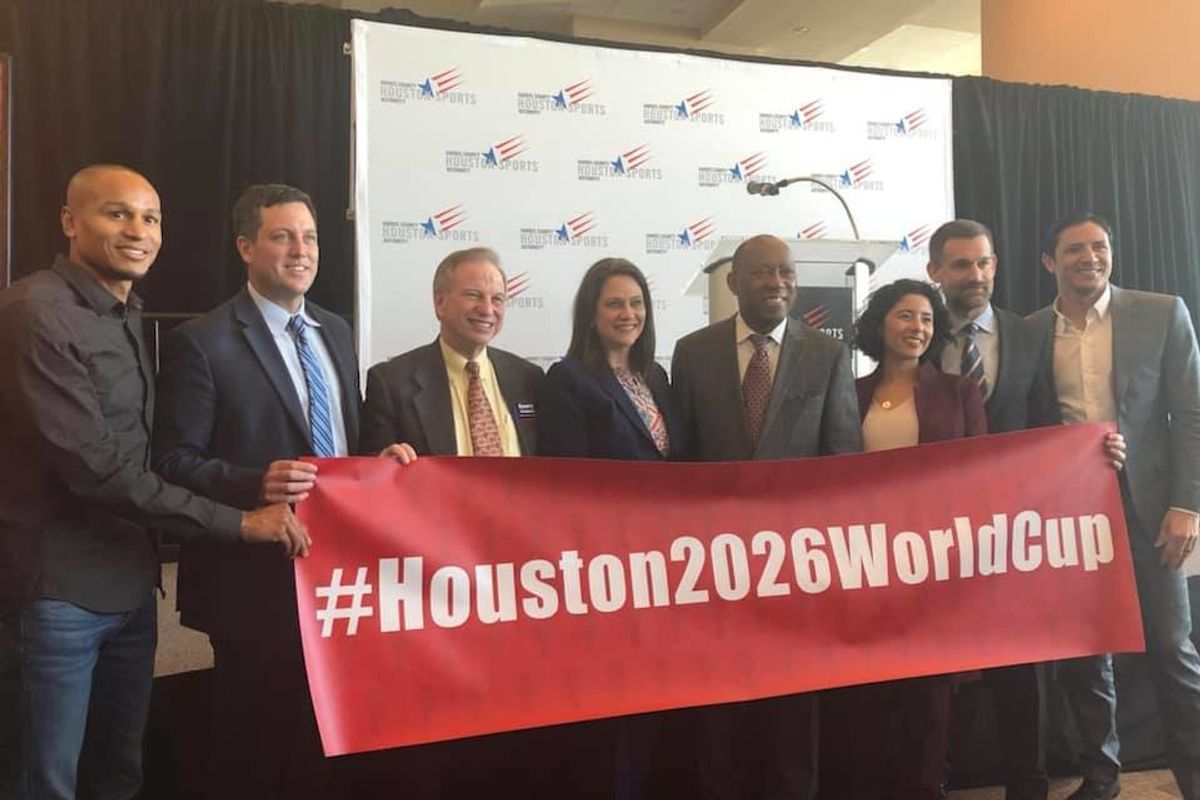 Arnold set to boost Houston's bid to host 2026 World Cup