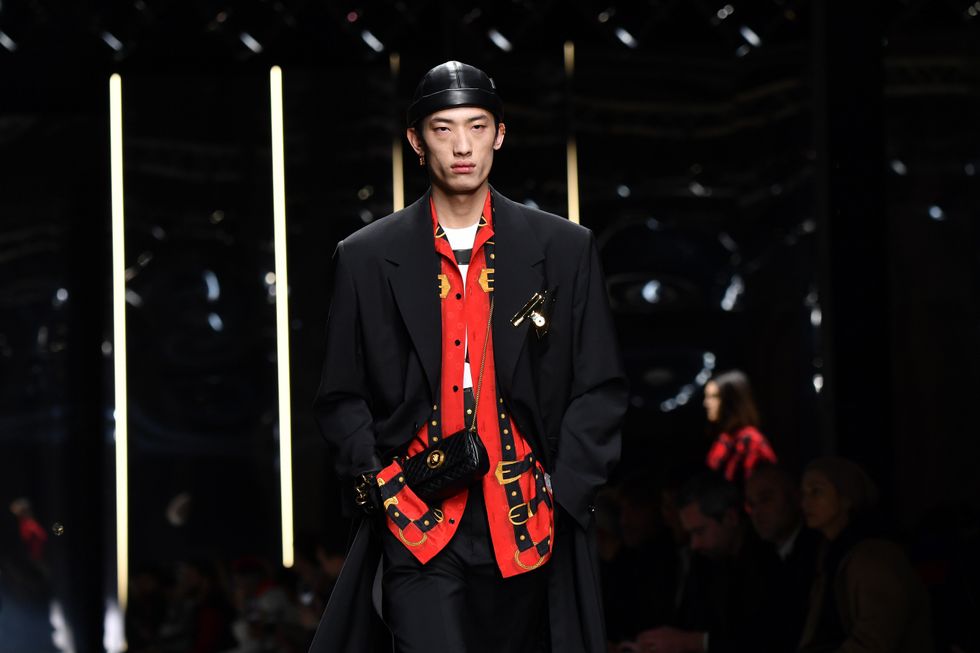 Versace Debuts BDSM-Inspired Looks for Fall/Winter 2019 - PAPER