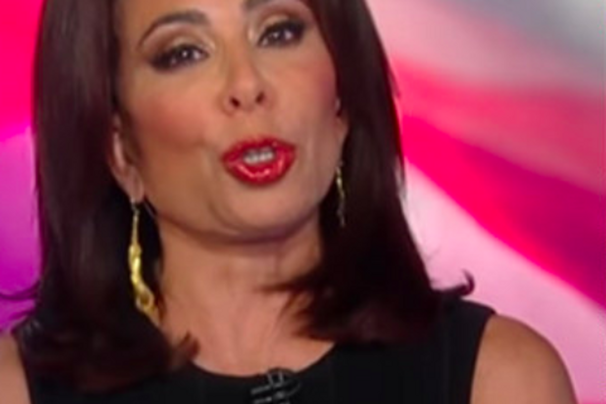 Trump Spends Saturday Night With Judge Jeanine Screeching 'NO COLLUSION!' At Your Nana