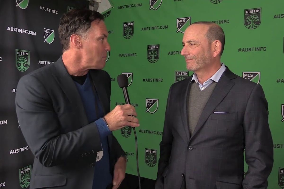 MLS Commissioner Don Garber one-on-one with Glenn Davis on Austin FC