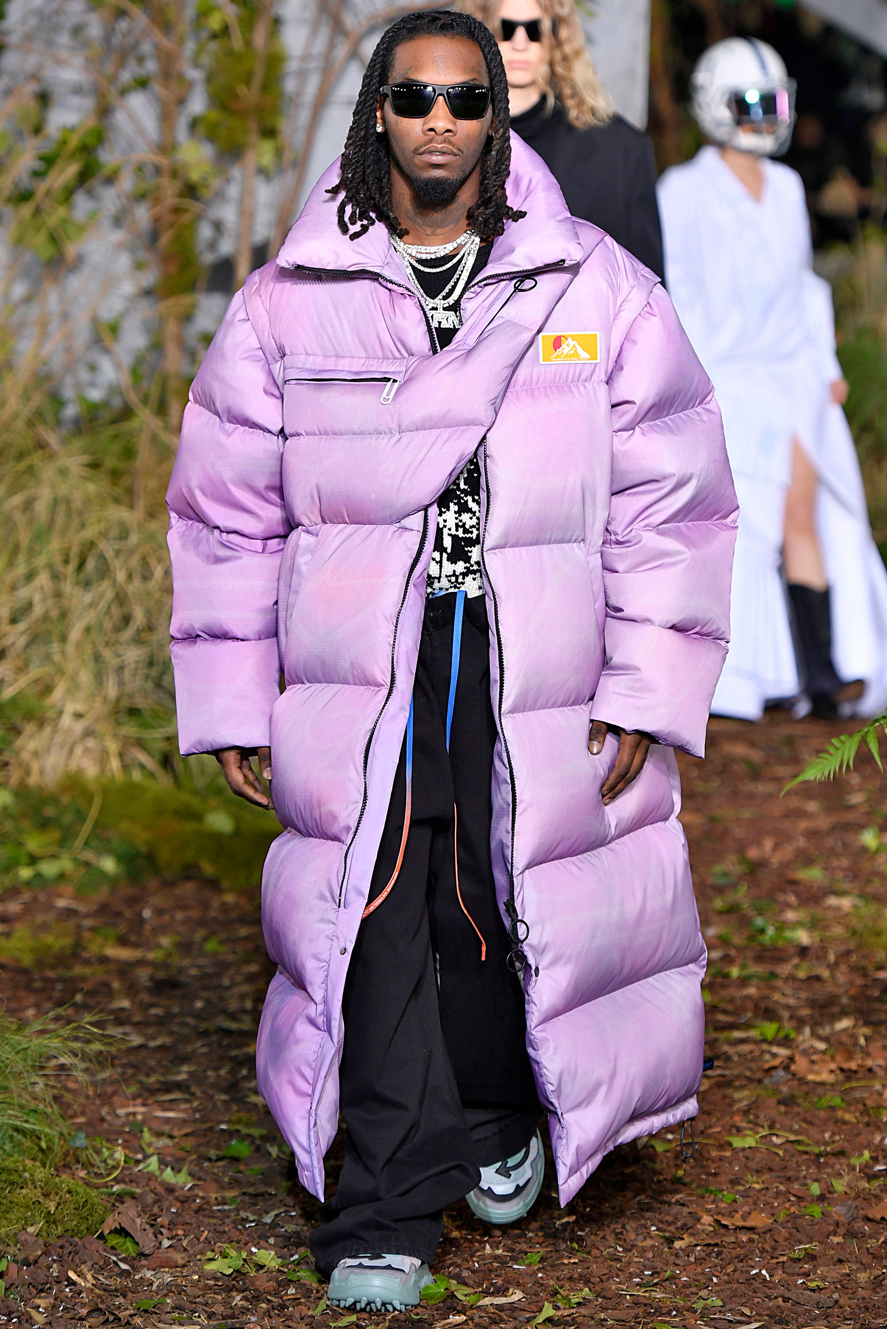 off white purple jacket