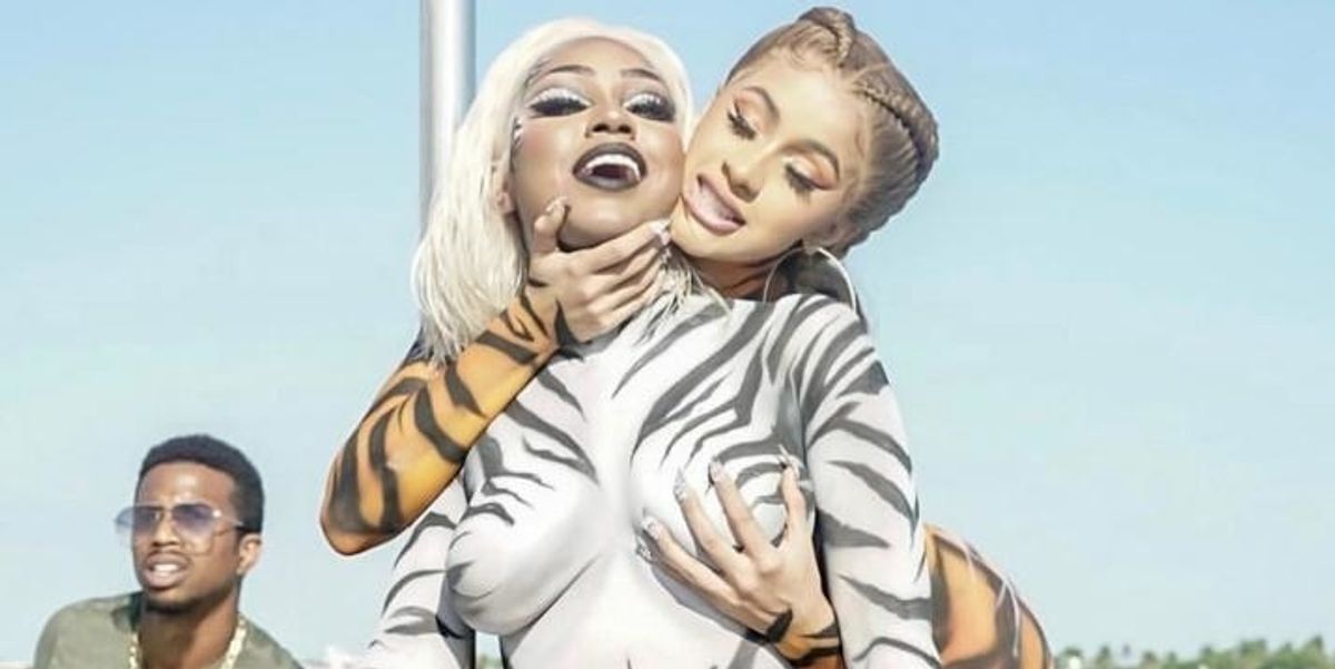 Cardi B's Stripper Pole Makes a Cameo in City Girls' Wild 'Twerk' Video